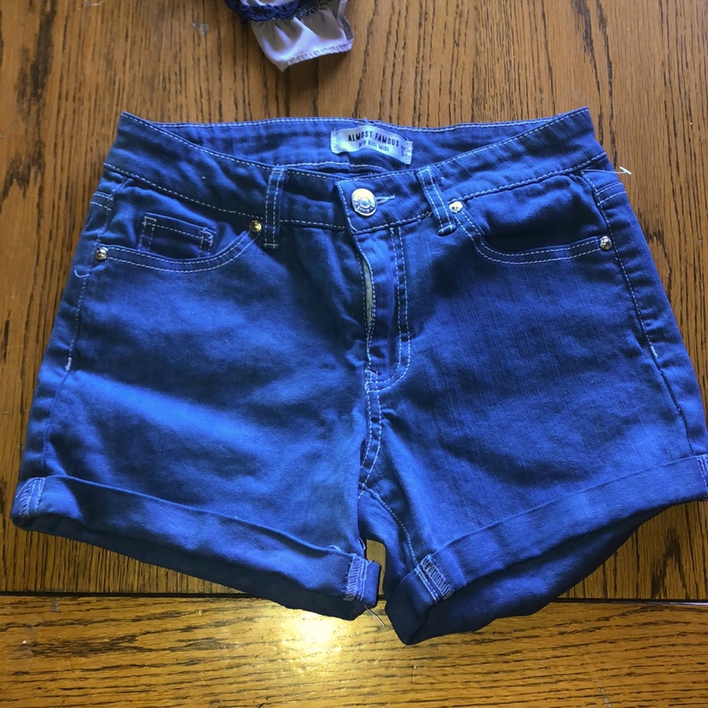 some nice blue Jean shorts